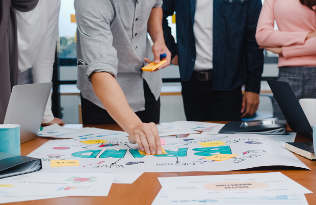 Business website branding